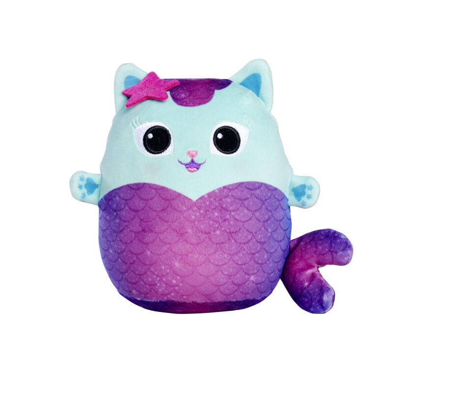 Gabby et maison magique - peluche squishy mercat chat - 20 cm 